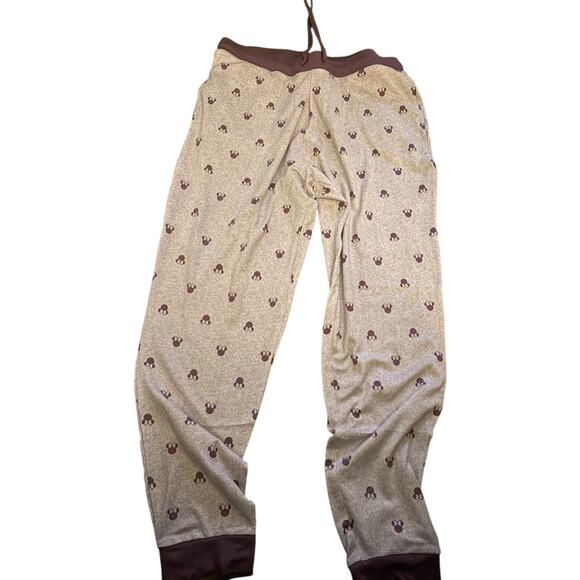 Disney Minnie Mouse Cozy Pajama Set, Purple Brushed Knit, Women's Large - Picture 2 of 3